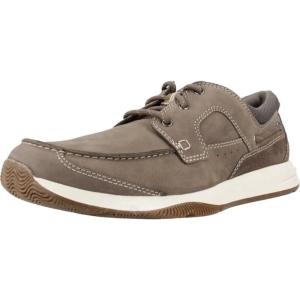 Clarks Men’s Sailview Lace Loafers(Nubuck Taupe)