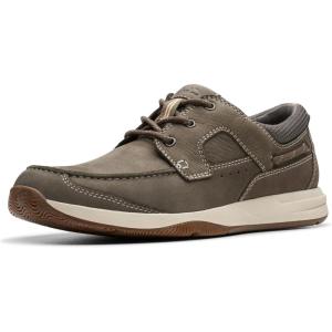 Clarks Men’s Sailview Lace Loafers(Taupe Nubuck)