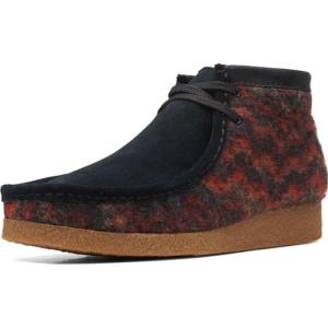 Clarks Men’s Shacre Boots(Black Wool)