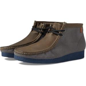 Clarks Men’s Shacre Boots(Dark Grey Textile)