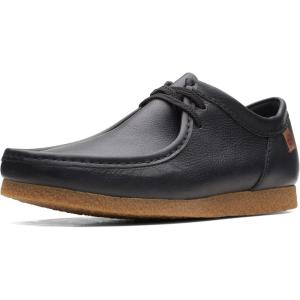 Clarks Men’s Shacre II Run Loafers(Black Leather)