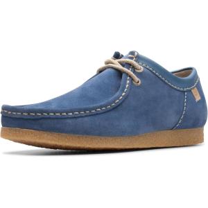 Clarks Men’s Shacre II Run Loafers(Blue Suede)