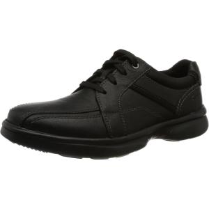 Clarks Mens Sneaker(Black Tumbled Leather)