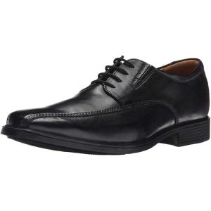Clarks Men’s Tilden Walk Oxford(Black Leather)