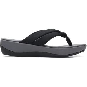 Clarks Women’s Arla Glison Flip Flop(Black)