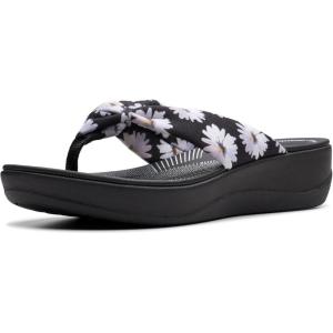Clarks Women’s Arla Glison Flip Flop(Black Multi)