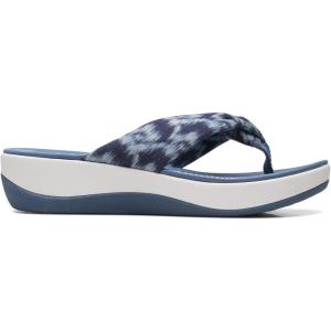 Clarks Women’s Arla Glison Flip Flop(Blue Interest)