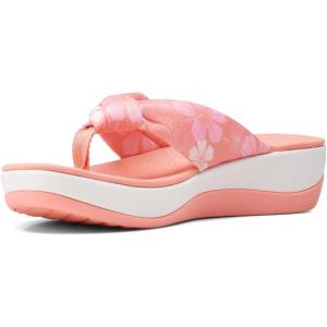 Clarks Women’s Arla Glison Flip Flop(Dark Peach)