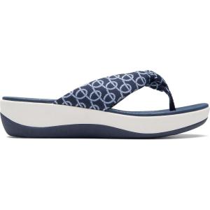 Clarks Women’s Arla Glison Flip Flop(Indigo Print)