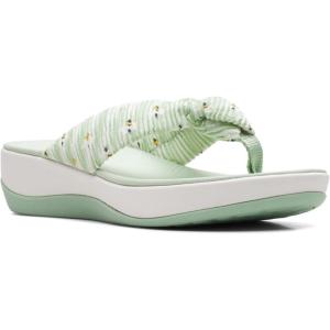 Clarks Women’s Arla Glison Flip Flop(Pale Green)