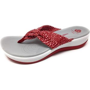 Clarks Women’s Arla Glison Flip Flop(Red)