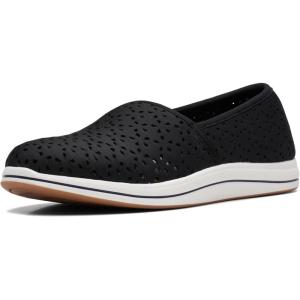 Clarks Womens Breeze EmilyLoafer(Black Synthetic)
