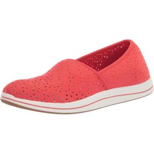 Clarks Womens Breeze EmilyLoafer(Grenadine Synthetic)