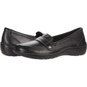 Clarks Womens Cora Daisy(Black Tumbled)