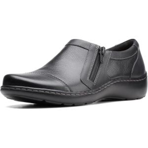 Clarks Womens Cora Giny(Black Tumbled)