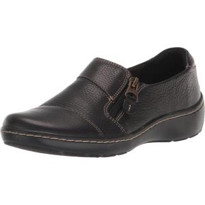 Clarks Women’s Cora Harbor Loafers(Black Leather)