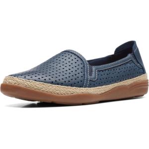 Clarks Women’s Elaina Ruby Loafers(Navy Leather)
