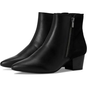 Clarks Women’s Ellanie Vibe Ankle Boot(Black Leather)