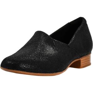 Clarks Women’s Juliet Palm Loafer(Black Interest)
