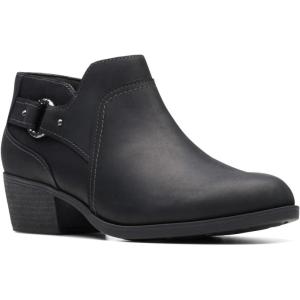 Clarks womens Charlten Grace(Black Oily)