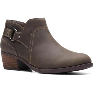 Clarks womens Charlten Grace(Taupe Oily)