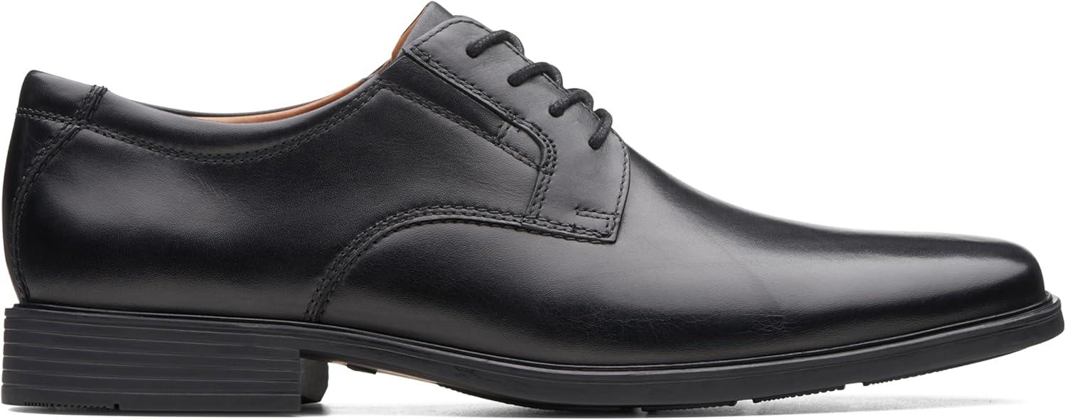 imageClarks Mens Derby Oxford ShoesBlack Black Leather
