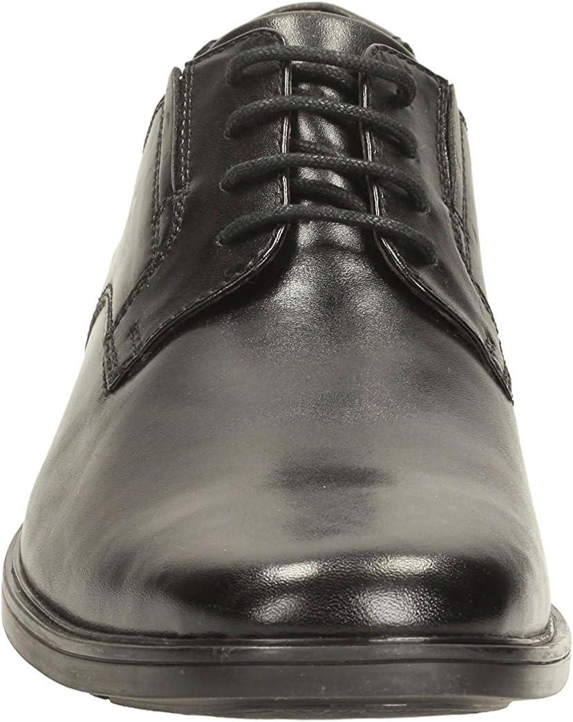 imageClarks Mens Derby Oxford ShoesBlack Leather Black
