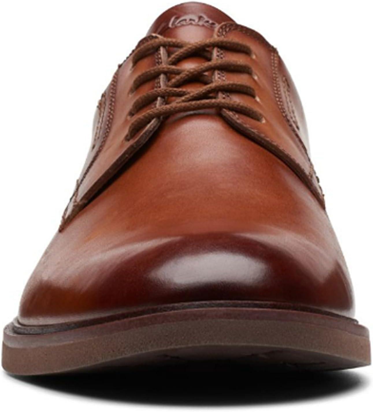 imageClarks Mens Malwood Lace OxfordTan Leather