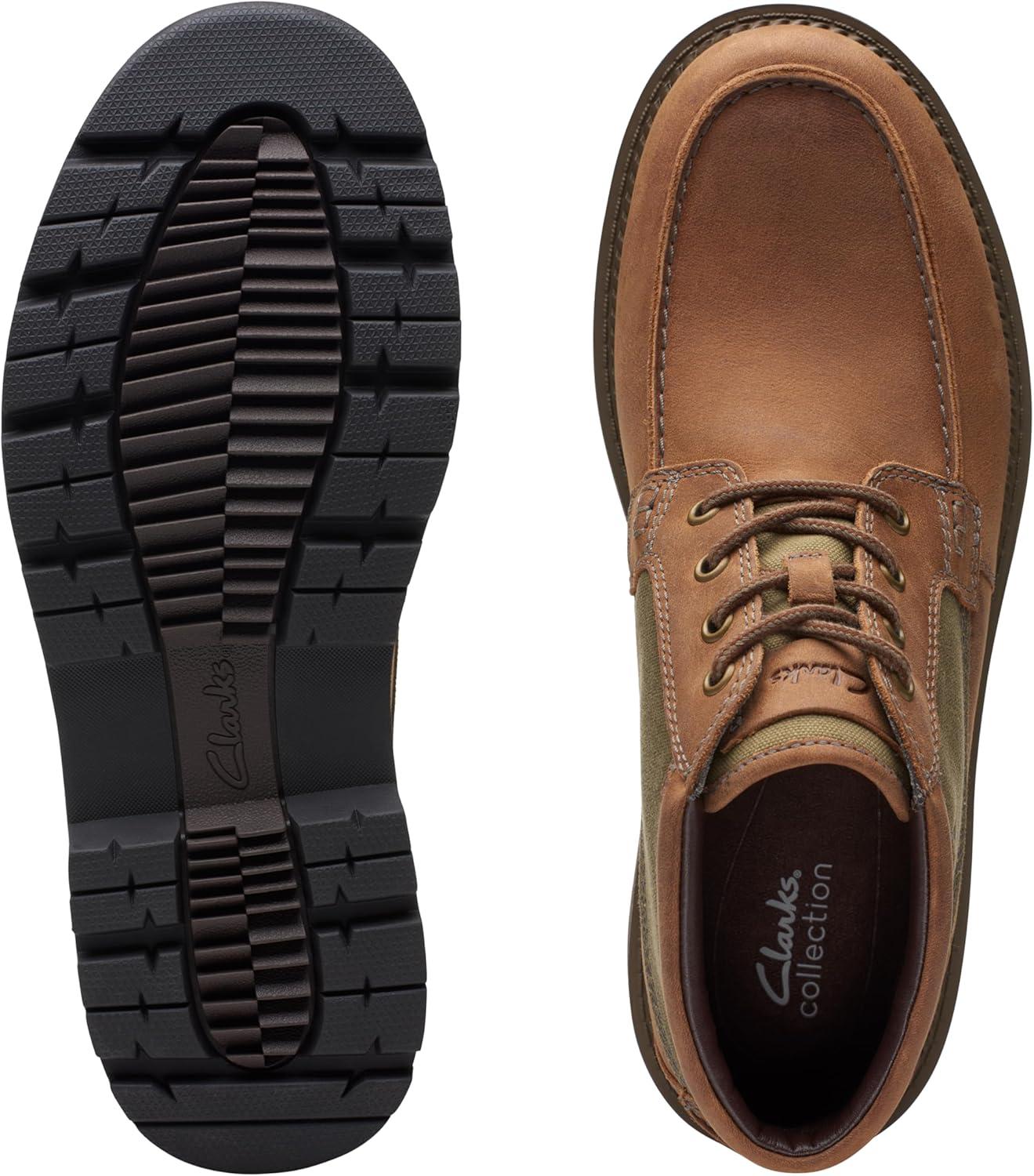 imageClarks Mens Maplewalk Moc Oxford BootBrown Combi