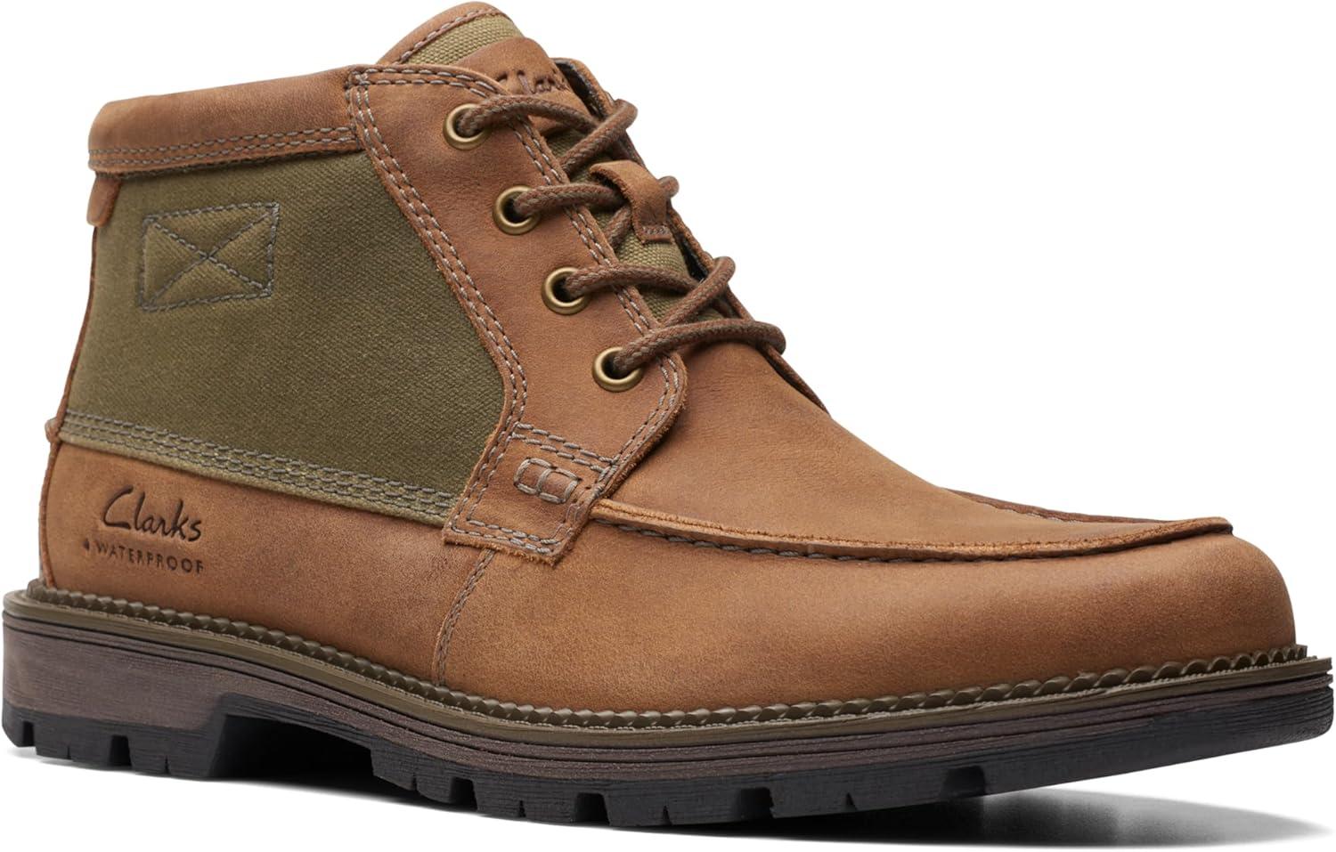 imageClarks Mens Maplewalk Moc Oxford BootBrown Combi