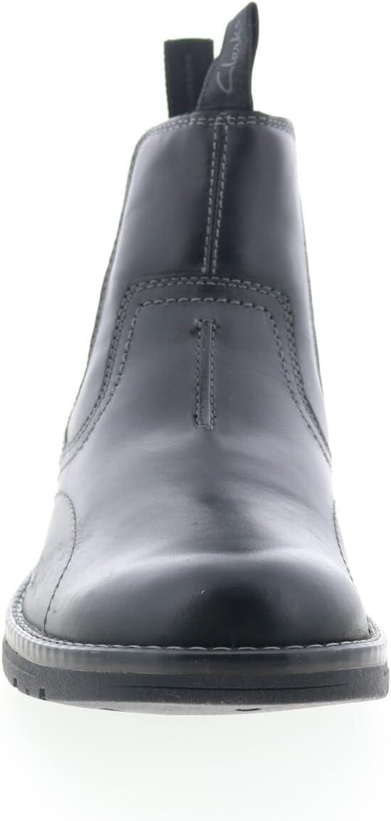 imageClarks Mens Morris Easy Chelsea BootBlack Leather