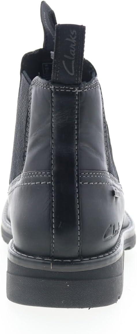 imageClarks Mens Morris Easy Chelsea BootBlack Leather