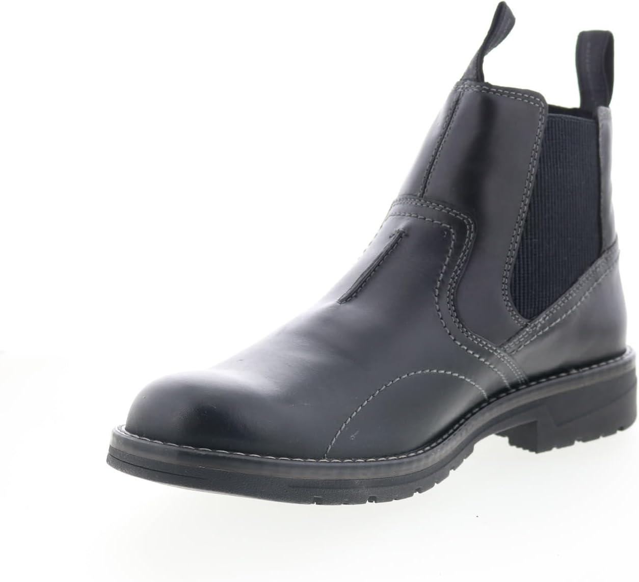 imageClarks Mens Morris Easy Chelsea BootBlack Leather