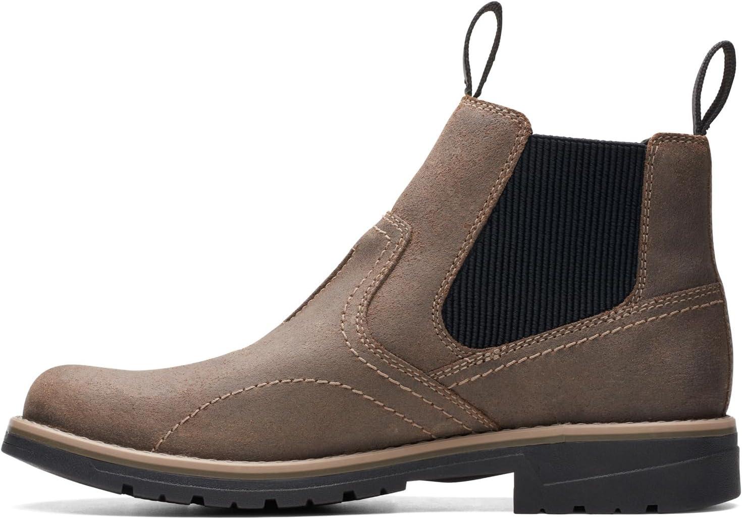 imageClarks Mens Morris Easy Chelsea BootStone Waxy