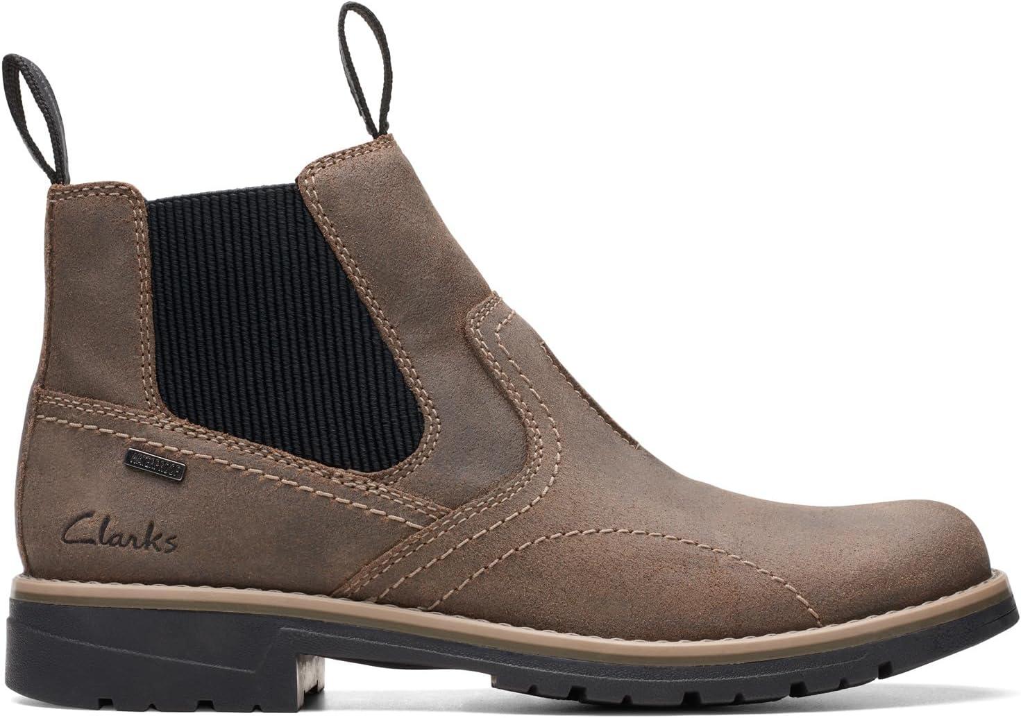 imageClarks Mens Morris Easy Chelsea BootStone Waxy