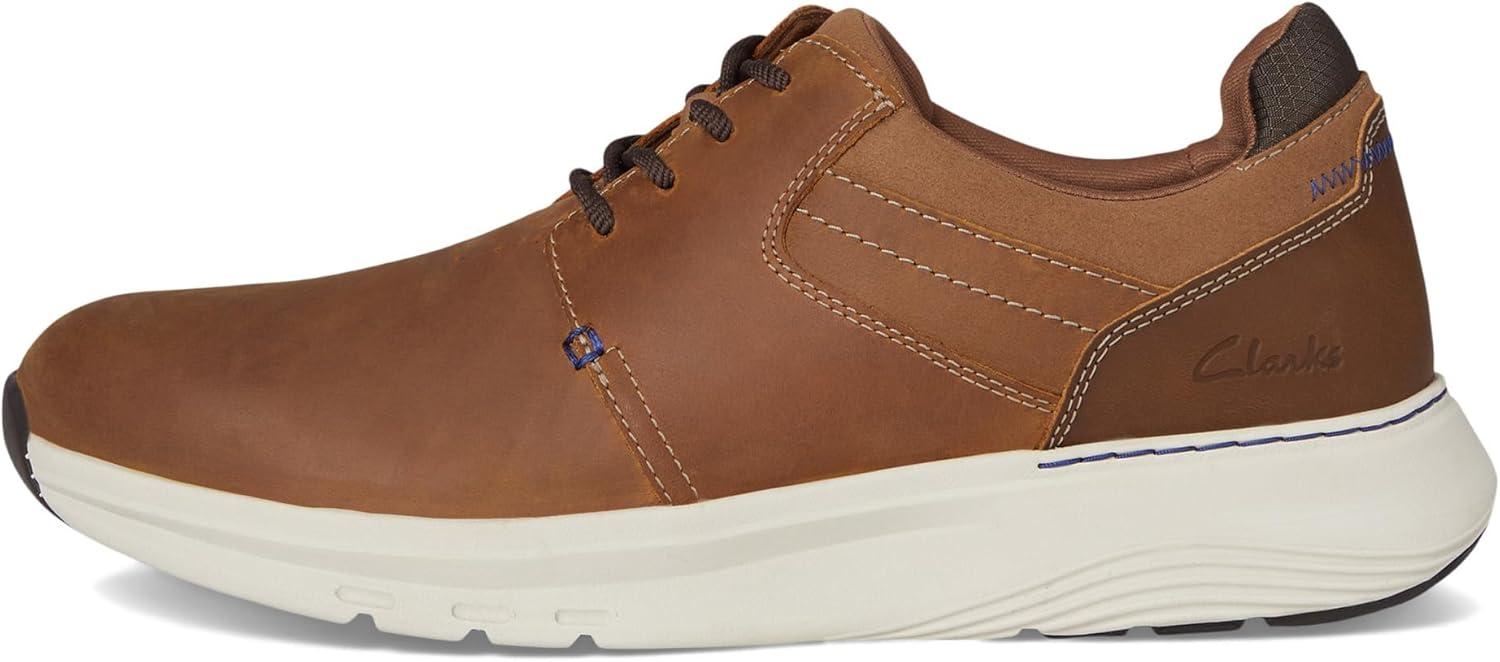 imageClarks Mens Motion Trek PtDark Tan Leather