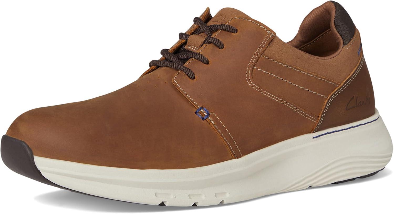 imageClarks Mens Motion Trek PtDark Tan Leather