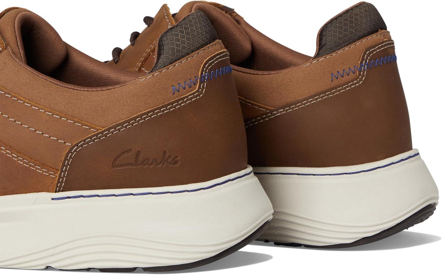 imageClarks Mens Motion Trek PtDark Tan Leather