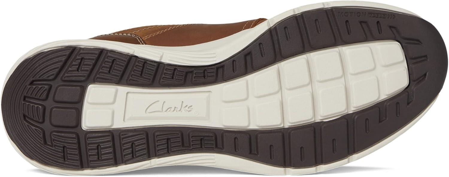 imageClarks Mens Motion Trek PtDark Tan Leather