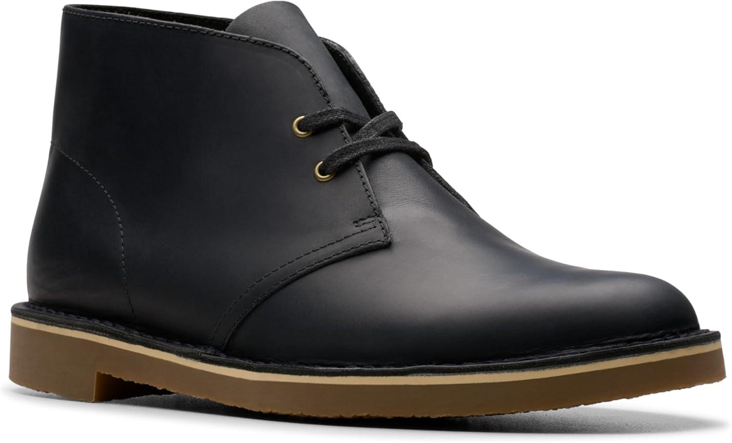 imageClarks Mens SheptonBlack Leather