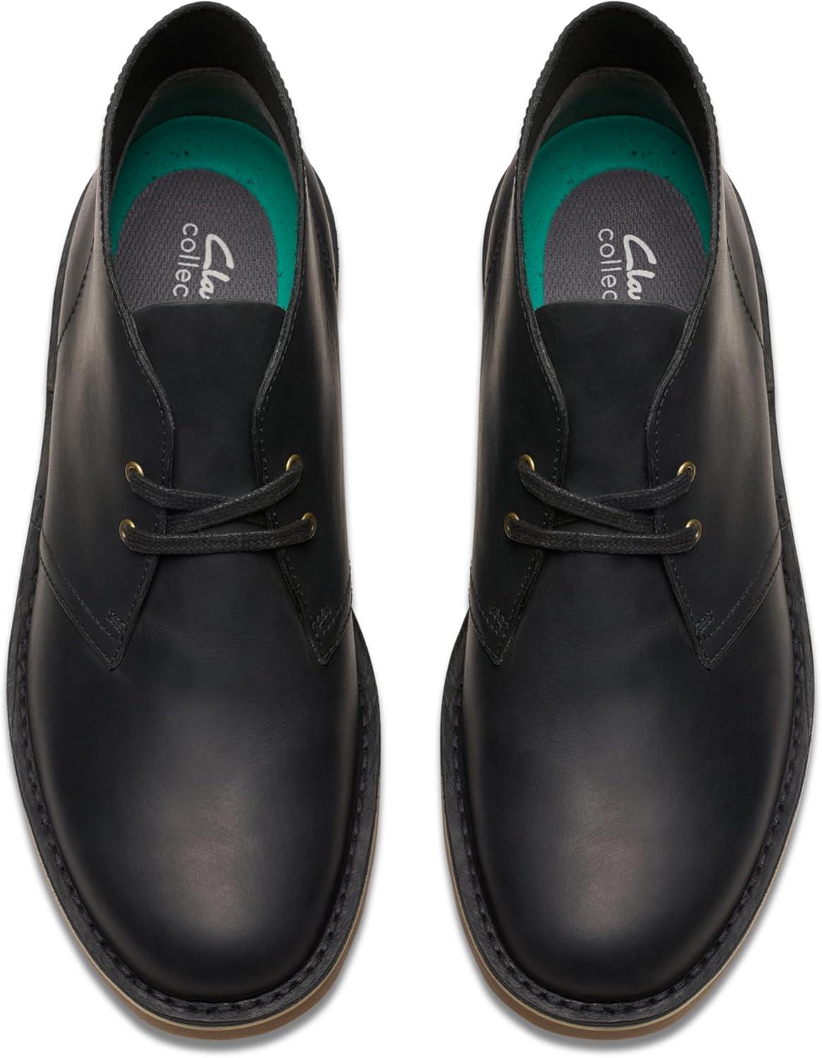 imageClarks Mens SheptonBlack Leather