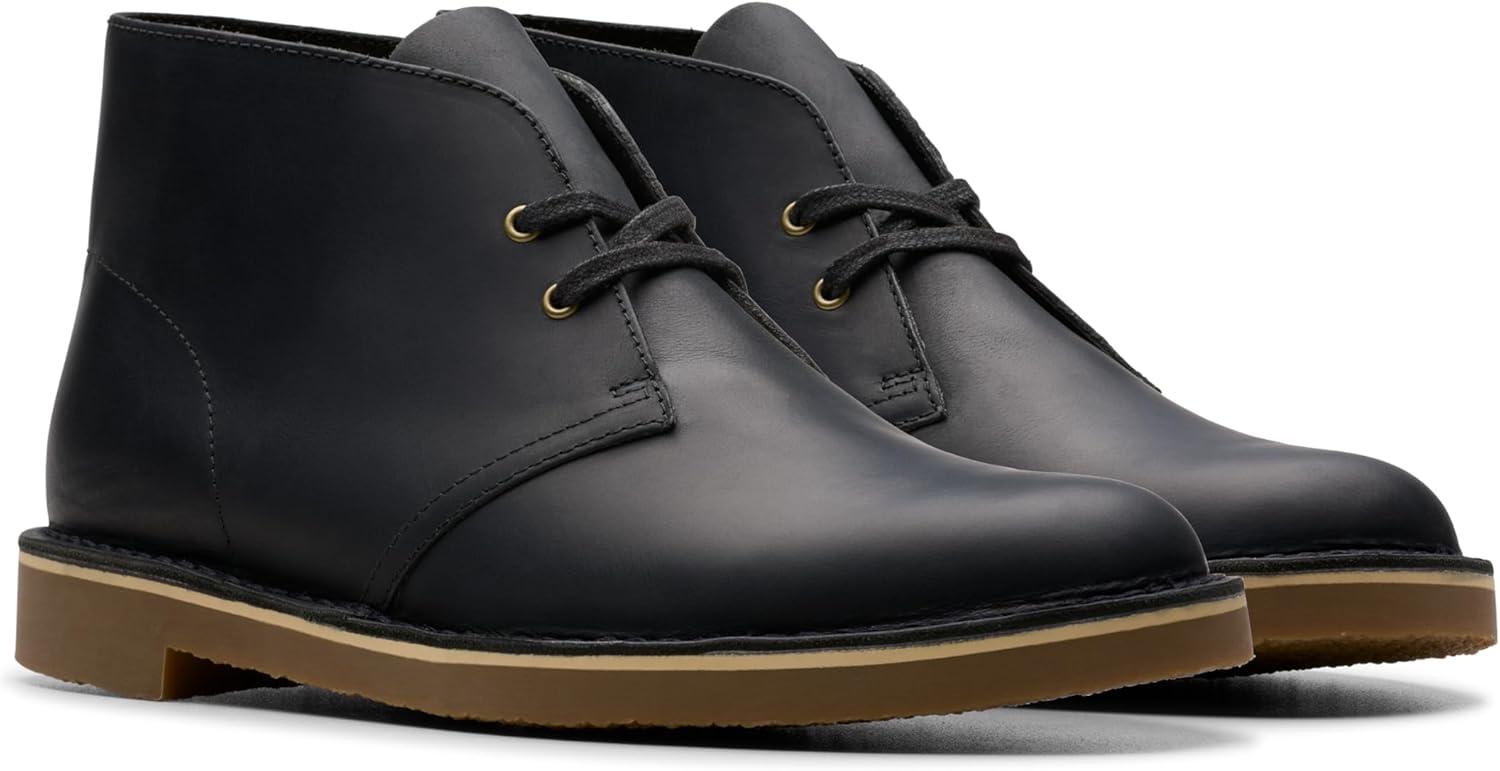 imageClarks Mens SheptonBlack Leather