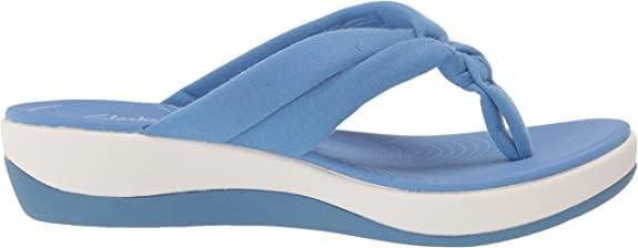 imageClarks Womens Arla Kaylie FlipFlopBlue Jersey