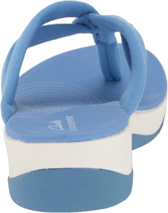 imageClarks Womens Arla Kaylie FlipFlopBlue Jersey