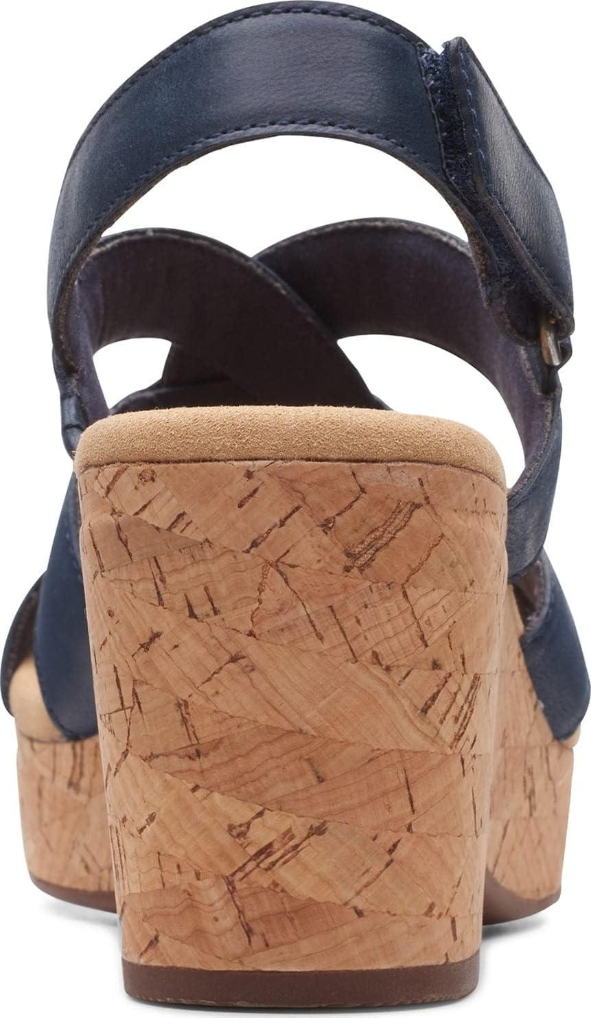 imageClarks Womens Giselle Beach SandalsNavy Leather