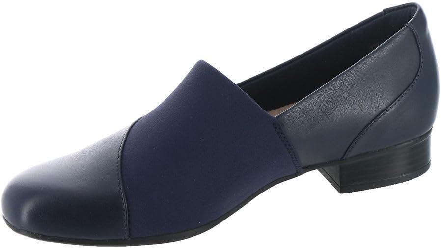 imageClarks Womens Juliet Gem LoafersNavy Leather