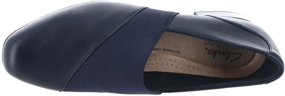 imageClarks Womens Juliet Gem LoafersNavy Leather