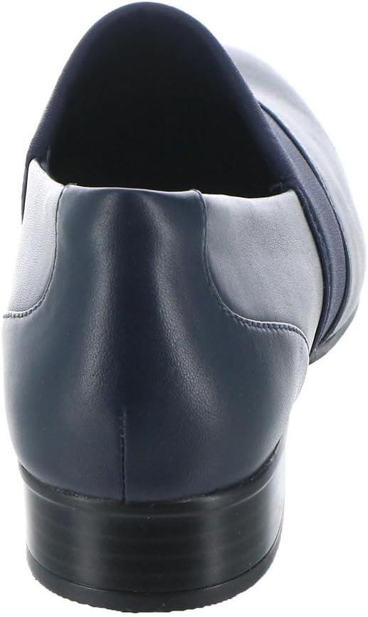 imageClarks Womens Juliet Gem LoafersNavy Leather