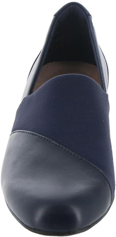 imageClarks Womens Juliet Gem LoafersNavy Leather