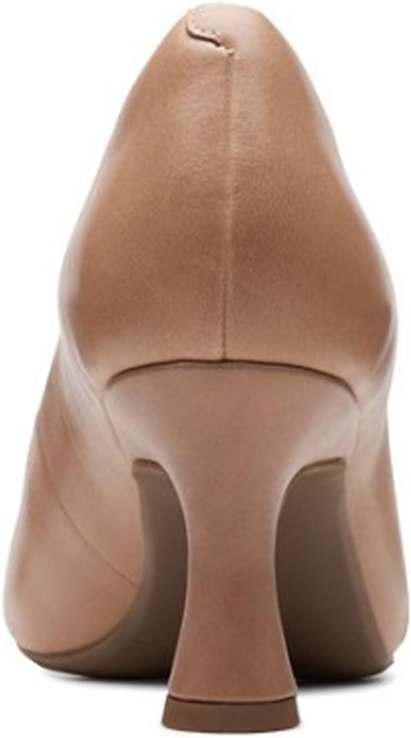 imageClarks Womens Kataleyna Gem PumpsWarm Beige Leather